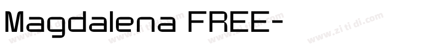 Magdalena FREE字体转换